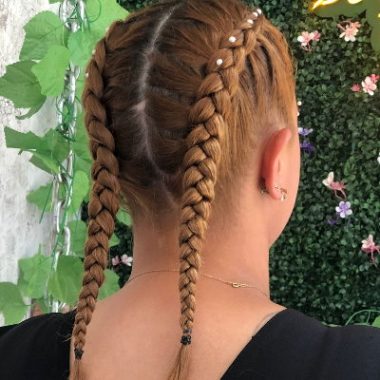 yenikent bayan kuaför saç örgüsü pınar gül